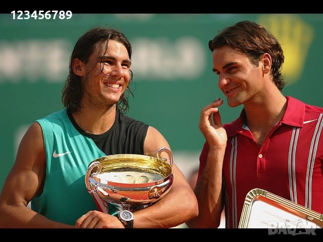 Nike Rafael Nadal Monte Carlo 2007 оригинален нов потник Надал тенис размер М , снимка 12 - Тениски - 52337847