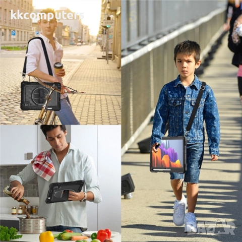 Защитен калъф (PC+TPU) с Лента през рамо за Samsung Galaxy Tab S11 X730 / X736 | Протектор |6 цвята, снимка 12 - Калъфи, кейсове - 52306378