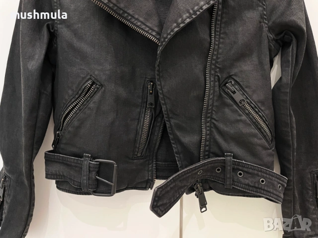 Яке AllSaints Micah XS - обличано веднъж, снимка 5 - Якета - 53886620