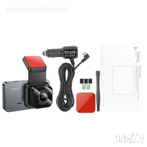 Камера за автомобил Hoco, 1280P, 3-инчов LCD /черен/, снимка 2 - Аксесоари и консумативи - 50549319