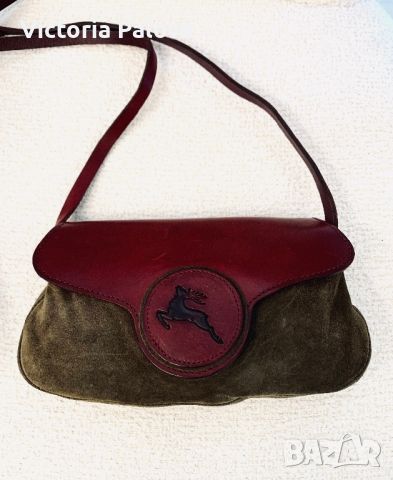 Малка чанта с дълга дръжка TÖPFER IN BAVARIA ръчна изработка, снимка 2 - Чанти - 45439361