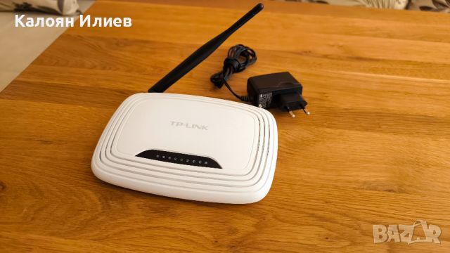 Рутер TP-Link TL-WR740N ver. 4.20, снимка 2 - Рутери - 44757696