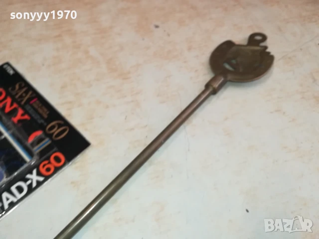 обувалка с кон-45см мед/месинг-внос swiss 0306251633, снимка 13 - Други ценни предмети - 50536531