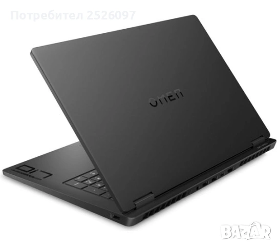НОВ HP OMEN 17/QHD 240Hz/Ryzen 9 8945HS/32GB 5600MHz/1TB NVMe/RTX 4060, снимка 2 - Лаптопи за игри - 53049140