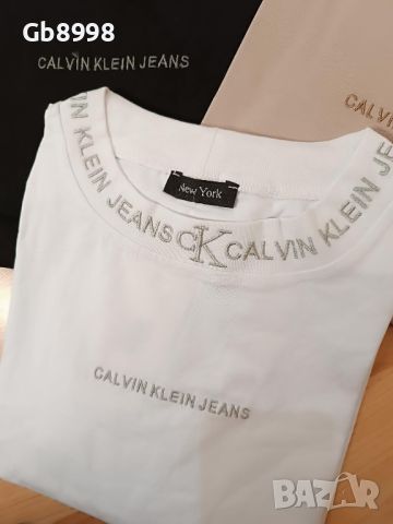 Дамска тениска Calvin Klein, снимка 6 - Тениски - 46062100