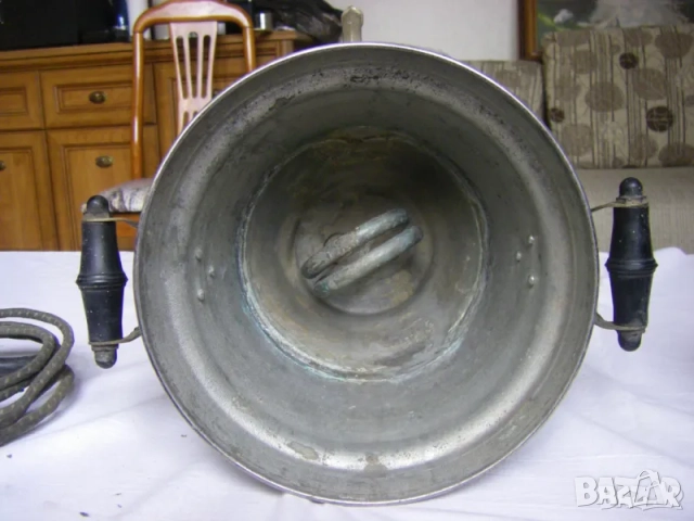 Стар руски работещ електрически самовар, снимка 4 - Антикварни и старинни предмети - 31557865