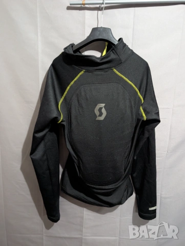 ЗАЩИТНО софтшел яке SCOTT с протектор за гръб  SOFT-CR размер S  за ски ,сноуборд или колоездене, снимка 6 - Спортни дрехи, екипи - 53878055