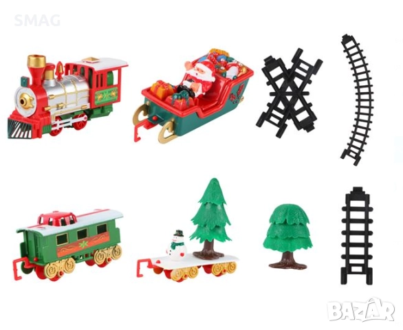 Коледна играчка - влакче с музика - 22 части_1159769, снимка 3 - Други - 52689842