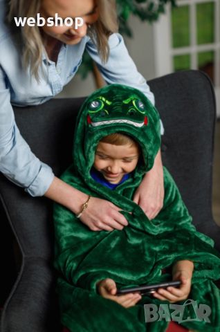 Детско Одеяло със Светещи очи , Динозавър/Еднорог, снимка 6 - Спално бельо и завивки - 46123861