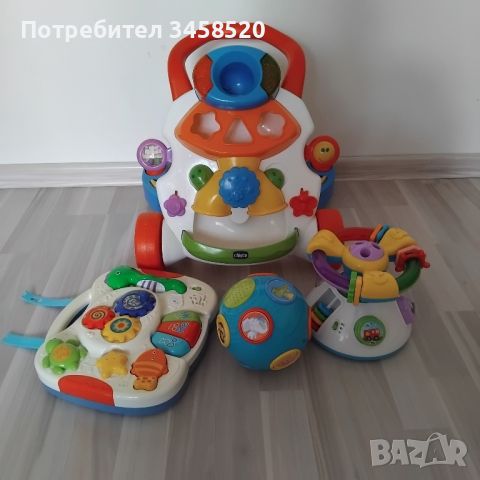Лот детски образователни играчки + уплкър, снимка 1 - Музикални играчки - 45525382