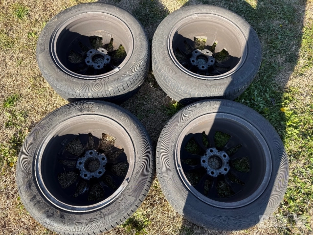 4 бр. лети джантис летни гуми свалени от bmw e91, снимка 2 - Гуми и джанти - 52421706