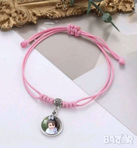 Гривна със снимка и стъклено покритие  , снимка 6 - Гривни - 51172926