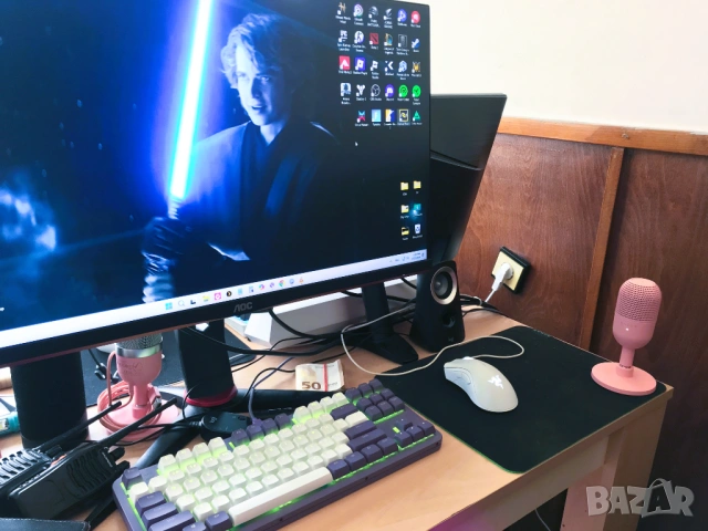 🎮 ГЕЙМЪРСКИ КОМПЮТЪР | Ryzen 5 5500 + RTX 1650 SUPER | 32GB + SSD | ГОТОВ!, снимка 5 - Геймърски - 53581674