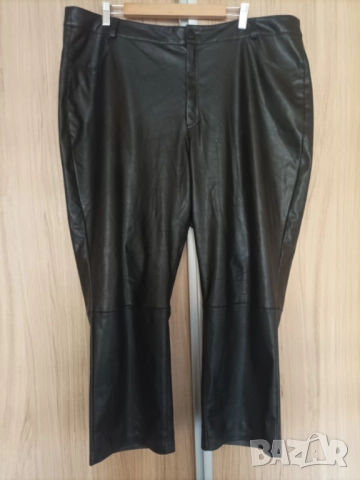 Макси кожен панталон 