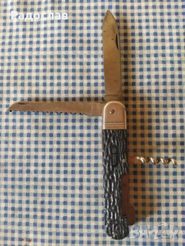 стар сгъваем нож VEB SESETA, снимка 6 - Ножове - 53818424