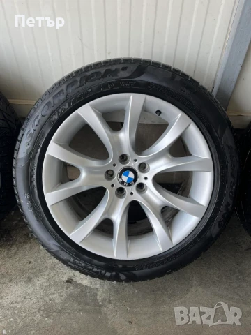 Оригинални BMW алуминиеви джанти 19" с гуми Pirelli Scorpion Winter 255/50 R19, снимка 2 - Гуми и джанти - 50635625