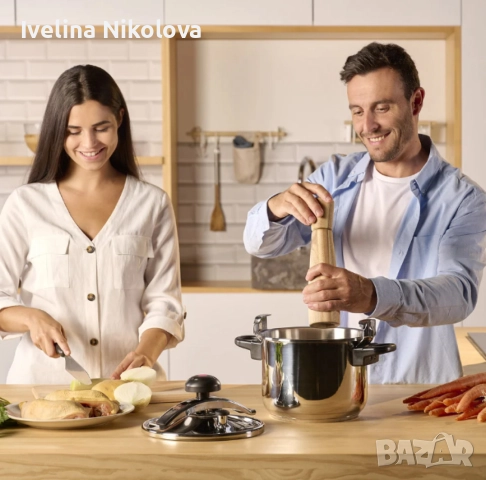 Тенджера под налягане Taurus Classic Moments 4L, снимка 2 - Съдове за готвене - 52423944