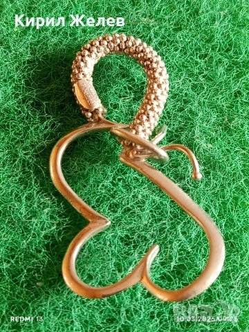 Марково сребърно Арт бижу GANEZZI майсторска изработка 54209, снимка 2 - Колиета, медальони, синджири - 53777204