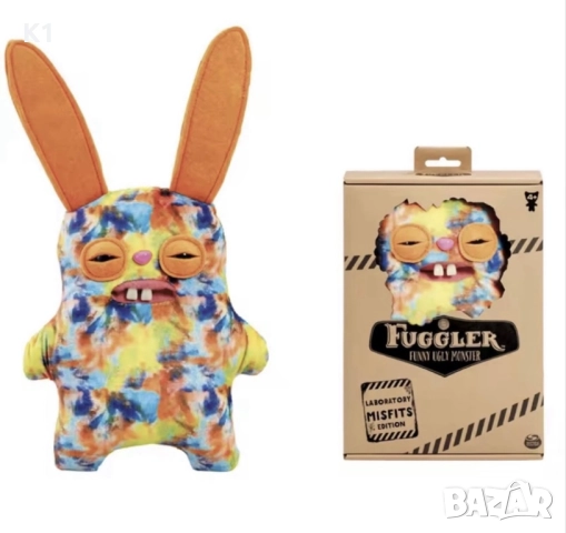 Fuggler плюшена играчка/Фъглер/Fuggler ugly monster 25см Фуглер, снимка 4 - Плюшени играчки - 51432011