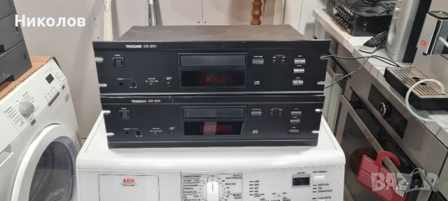 Tascam CD-201 Rack Mount Professional CD Player Auto Cue Digital Audio/ AS-IS, снимка 2 - Други - 45306670