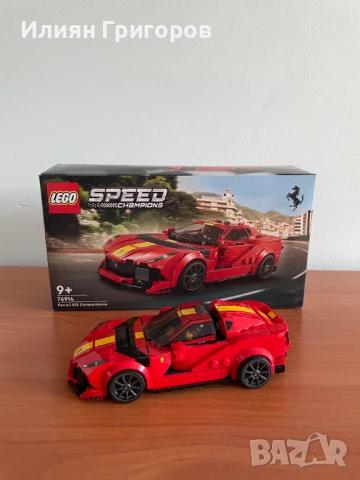 LEGO® Speed Champions - Ferrari 812 Competizione 76914, 261 части, снимка 3 - Колекции - 51028081