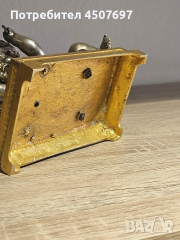 изящно бронзова Настолна рамка на  Купидон от 19 - ти век., снимка 13 - Антикварни и старинни предмети - 53793166