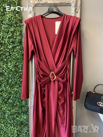 🌹Дамска рокля. С и М.37 евро., снимка 3 - Рокли - 53967320