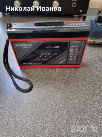 Intersound SR-330 Walkman , снимка 1 - Радиокасетофони, транзистори - 46499654