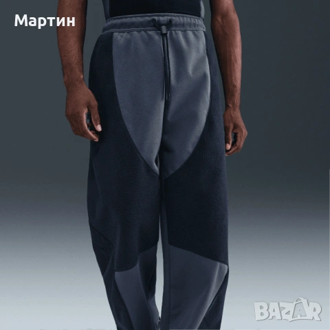 Мъжко долнище Nike Tech Boreas Knit Open-Hem - размер S oversize, снимка 5 - Спортни дрехи, екипи - 54076445