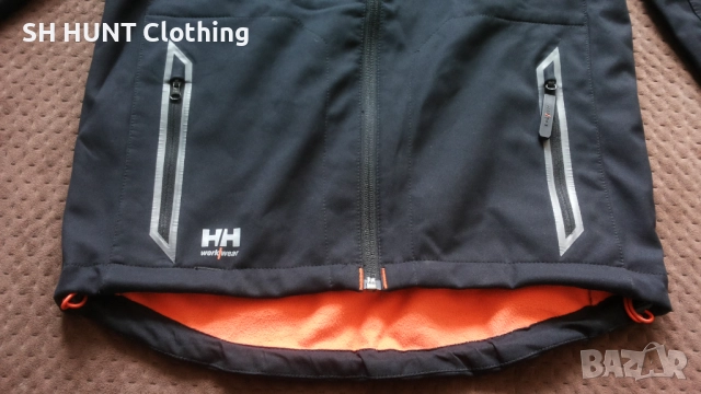 HELLY HANSEN 74012 Softshell Work Jacket размер S работна горница водонепромокаемо W4-6, снимка 8 - Якета - 52002123