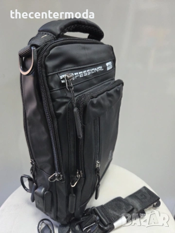 Черна шулякова чанта ., снимка 4 - Чанти - 53109072