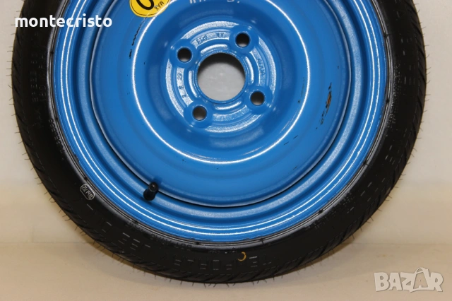 Резервна гума патерица Chevrolet Spark M300 M400 (2010-2022г.) Chevrolet Kalos T200 4x100 56.6, снимка 3 - Гуми и джанти - 53880134