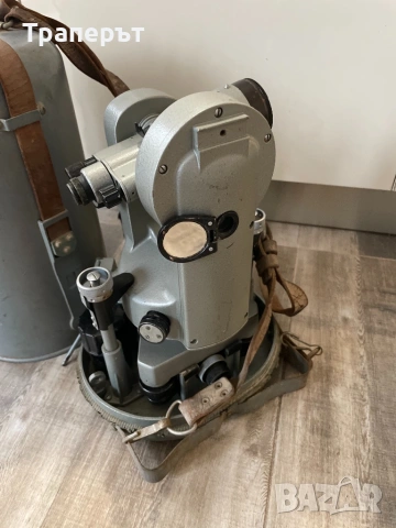 Стар руски теодолит, снимка 10 - Антикварни и старинни предмети - 53717386