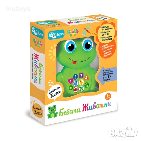 Детска играчка Thinkle Stars "Музикална жабка" - Код F1045, снимка 1