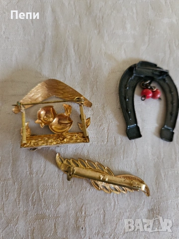 Брошки 5 бр, снимка 3 - Други - 54015696