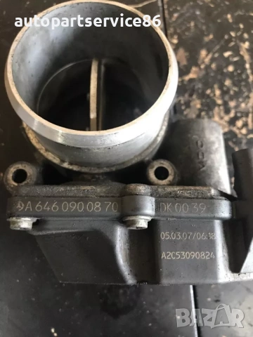 Дроселова клапа за Mercedes W906 Sprinter 2.2 CDI OM646 (2006-2011) A6460900870 , снимка 2 - Части - 53873900