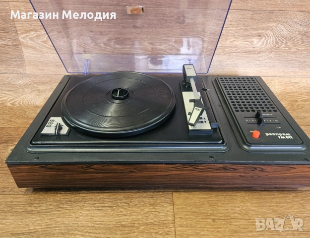 Грамофон Респром ГМ 311 – Колекционерско състояние, Работещ!, снимка 2 - Грамофони - 53810208