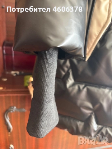 Ново черно зимно яке ХЛ, снимка 4 - Якета - 53393530