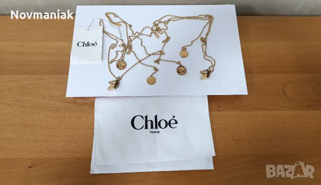 The Chloé Charms necklace-Чисто Ново с Етикет, снимка 2 - Колиета, медальони, синджири - 48498705