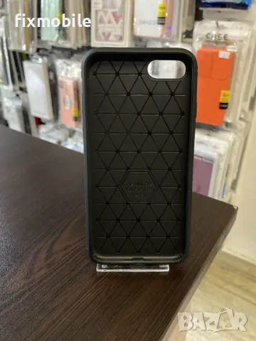 Apple iPhone 7/8/SE 2020/2022 Carbon Fiber силиконов гръб / кейс, снимка 4 - Калъфи, кейсове - 47227746