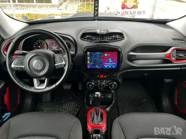 Jeep Renegade - 9" Android 13 Мултимедия Джип Ренегат 15-20 Навигация Андроид, снимка 2 - Аксесоари и консумативи - 48673394