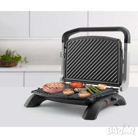 ТОСТЕР СКАРА ГРИЛ TAURUS GR1800 GRILL & CO PLUS 2IN1, снимка 4 - Скари - 46205989