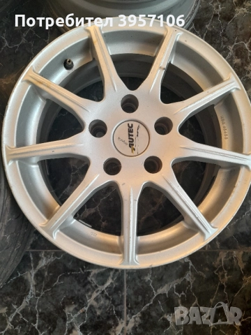 Джанти made in GERMANY alutec 5x114.3 7Jx15H2 ЕТ38, снимка 5 - Гуми и джанти - 51661823