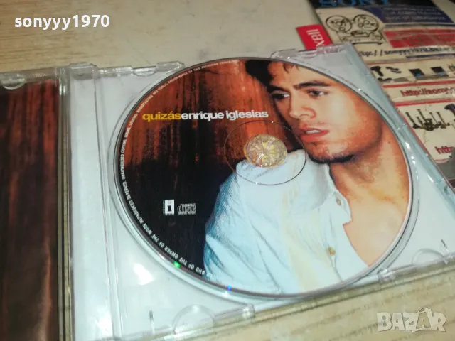 ENRIQUE IGLESIAS CD 1105251830, снимка 7 - CD дискове - 50244083