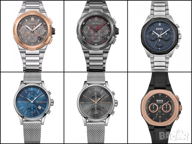 HUGO Boss Мъжки Часовници | Над 30 Модела | Нови Оригинални Часовници, снимка 3 - Мъжки - 40843322