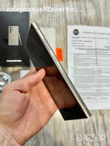  Samsung Galaxy S24 Ultra 256 GB 12 GB Ram Dual Sim Отличен Гаранционен , снимка 3 - Samsung - 52541553
