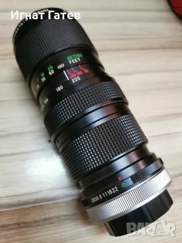 Vivitar 75-205mm 1:3,8, снимка 5 - Обективи и филтри - 50084883