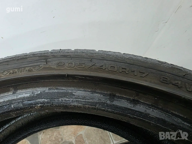 2бр летни гуми 205/40/17 DUNLOP L05115 , снимка 4 - Гуми и джанти - 53808887