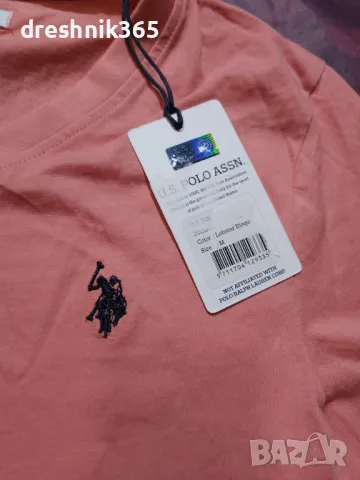 U.S Polo Assn. Тениска/Дамска  М, снимка 3 - Тениски - 46836006