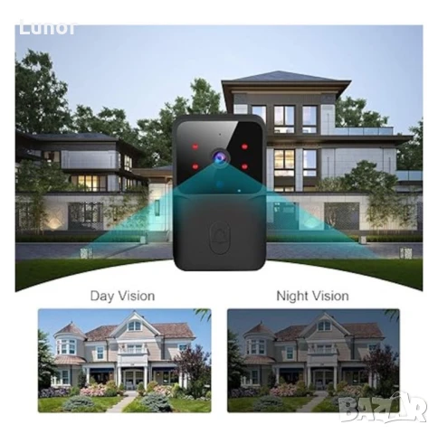 Безжичен видео звънец, снимка 7 - Камери - 51386371